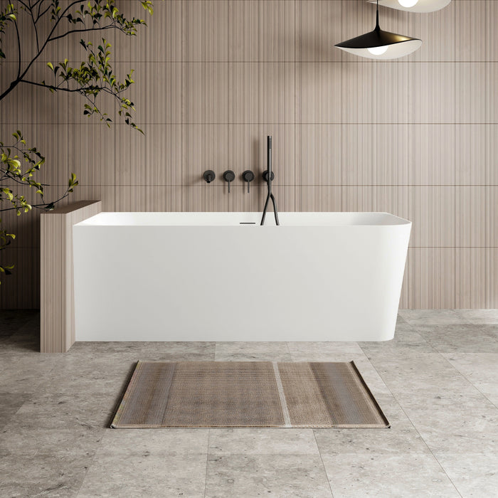 Ashton Corner Back To Wall Bath