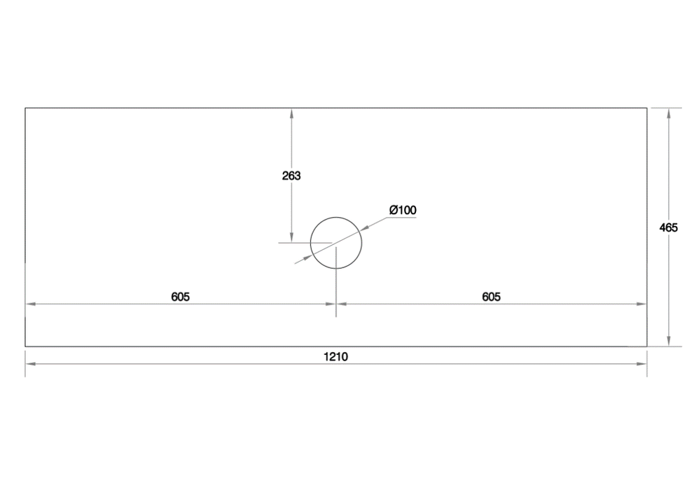 Cicero 1200mm Wall Hung Vanity