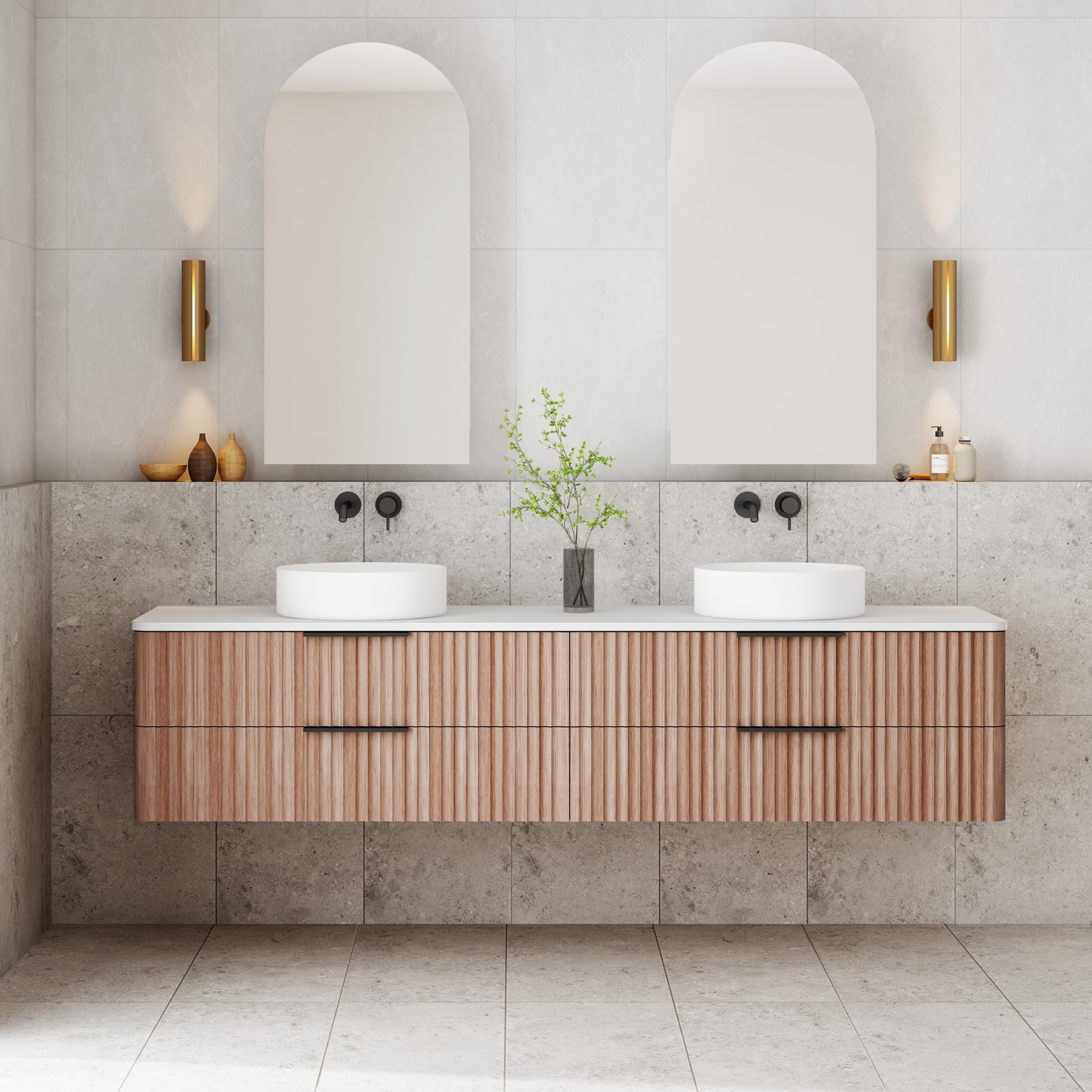 Gravity 1800mm Wall Hung Vanity — Cassa Design
