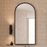 Archied 450mm Framed Shaving Cabinet | Matte Black