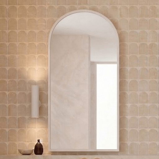 Archied 450mm Framed Shaving Cabinet | Matte White