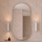 Elli Pill 450mm Framed Shaving Cabinet | Brushed Nickel