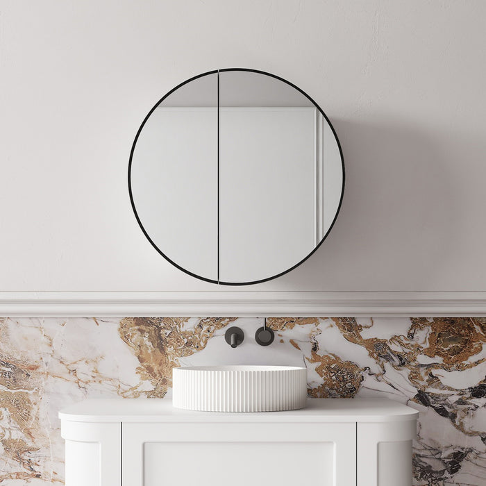 Auris Round Shaving Cabinet