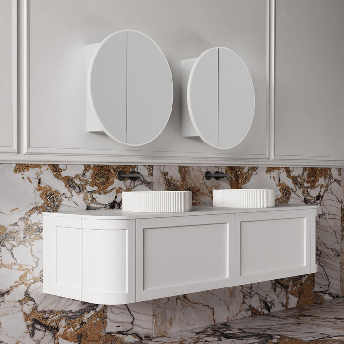 Auris Round Shaving Cabinet