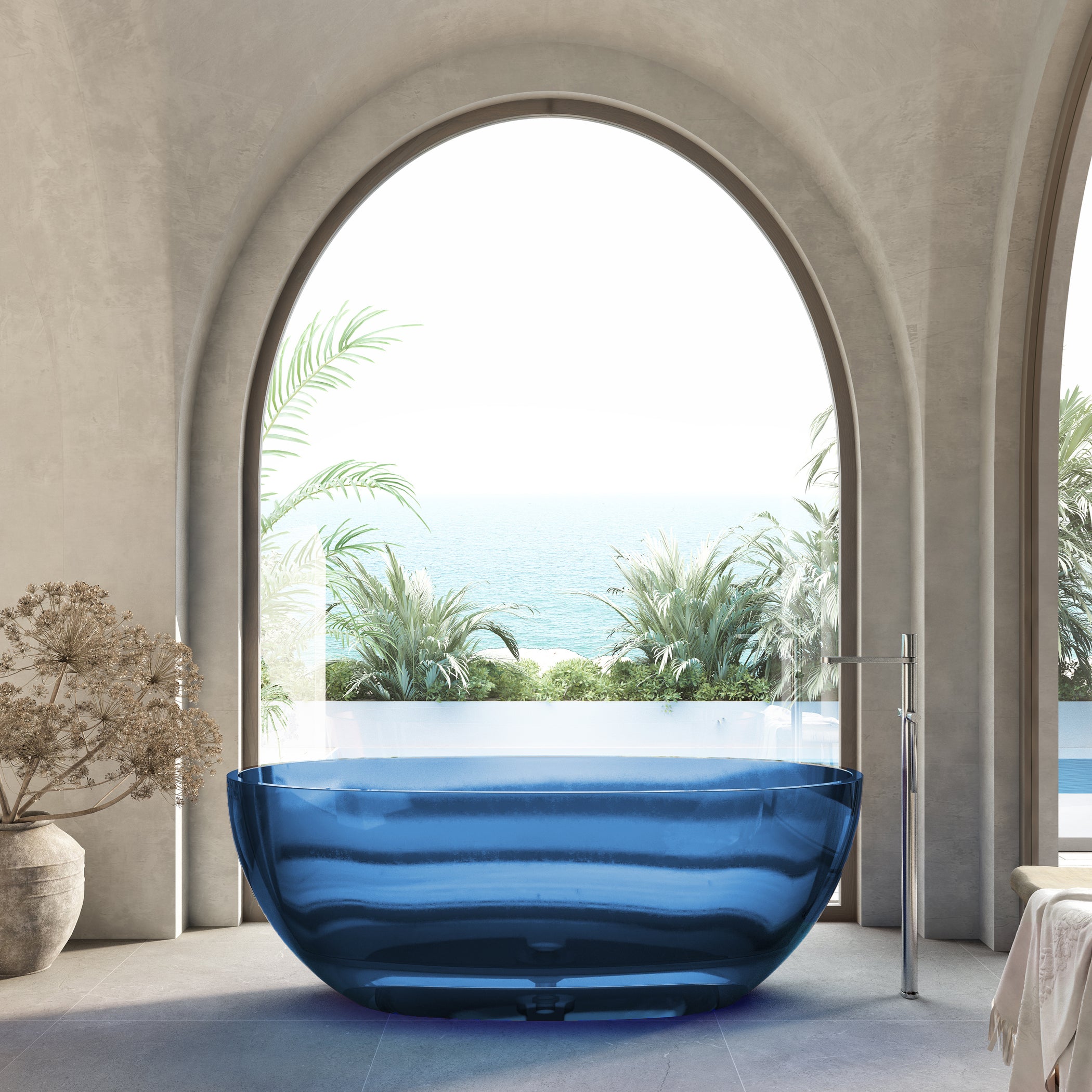 Wow Translucency Resin Stone Bath — Cassa Design