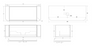 V-Groove 1200mm Wall Hung Vanity