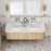 V-Groove 1500mm Wall Hung Vanity